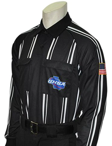 A referee shirt with the name of nasa on it.