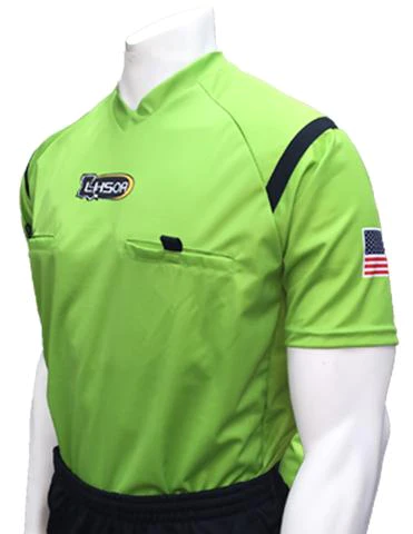 A referee shirt with the name of lasco on it.