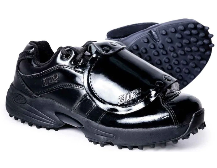 Reaction Pro Plate Umpire Shoe Lo Cut Patent Leather