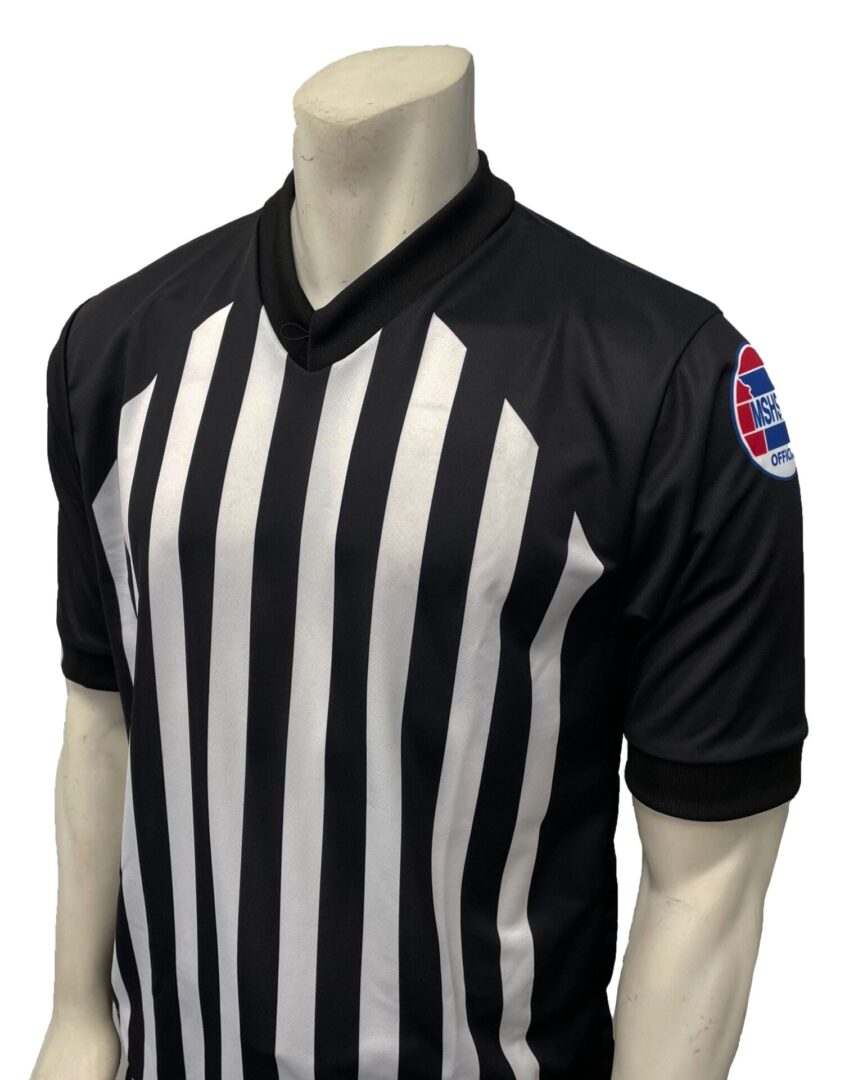 A referee shirt with the number 1 2 on it.
