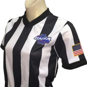 A referee shirt with the name of the usa on it.