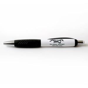 A pen with the words " passion for writing ".