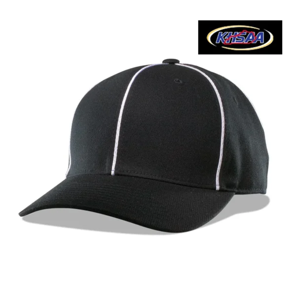 A black and white baseball cap with the logo of prologic.