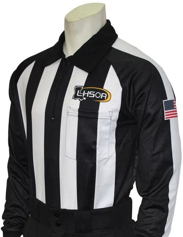 A referee shirt with the name " lhson ".