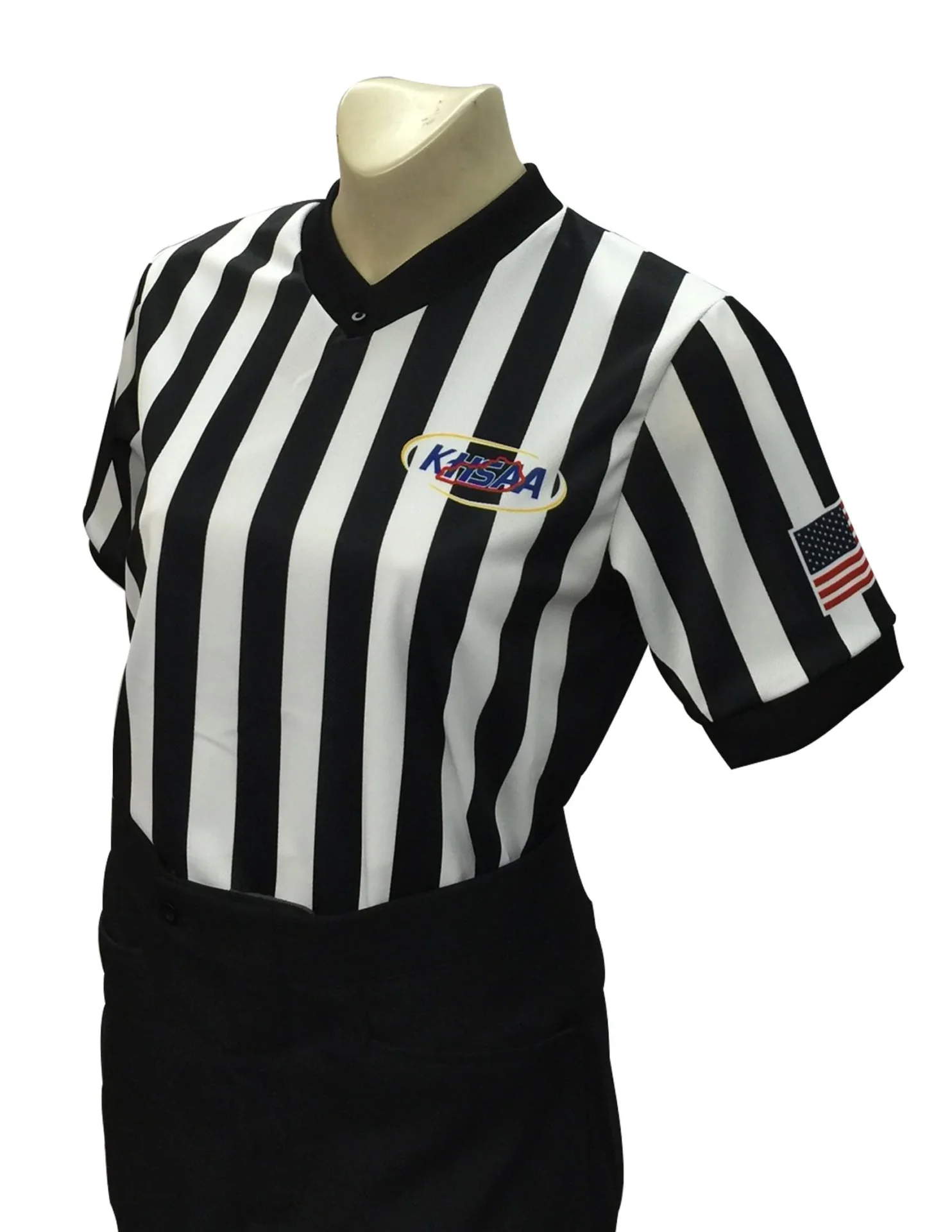 A referee shirt with the name of the team.