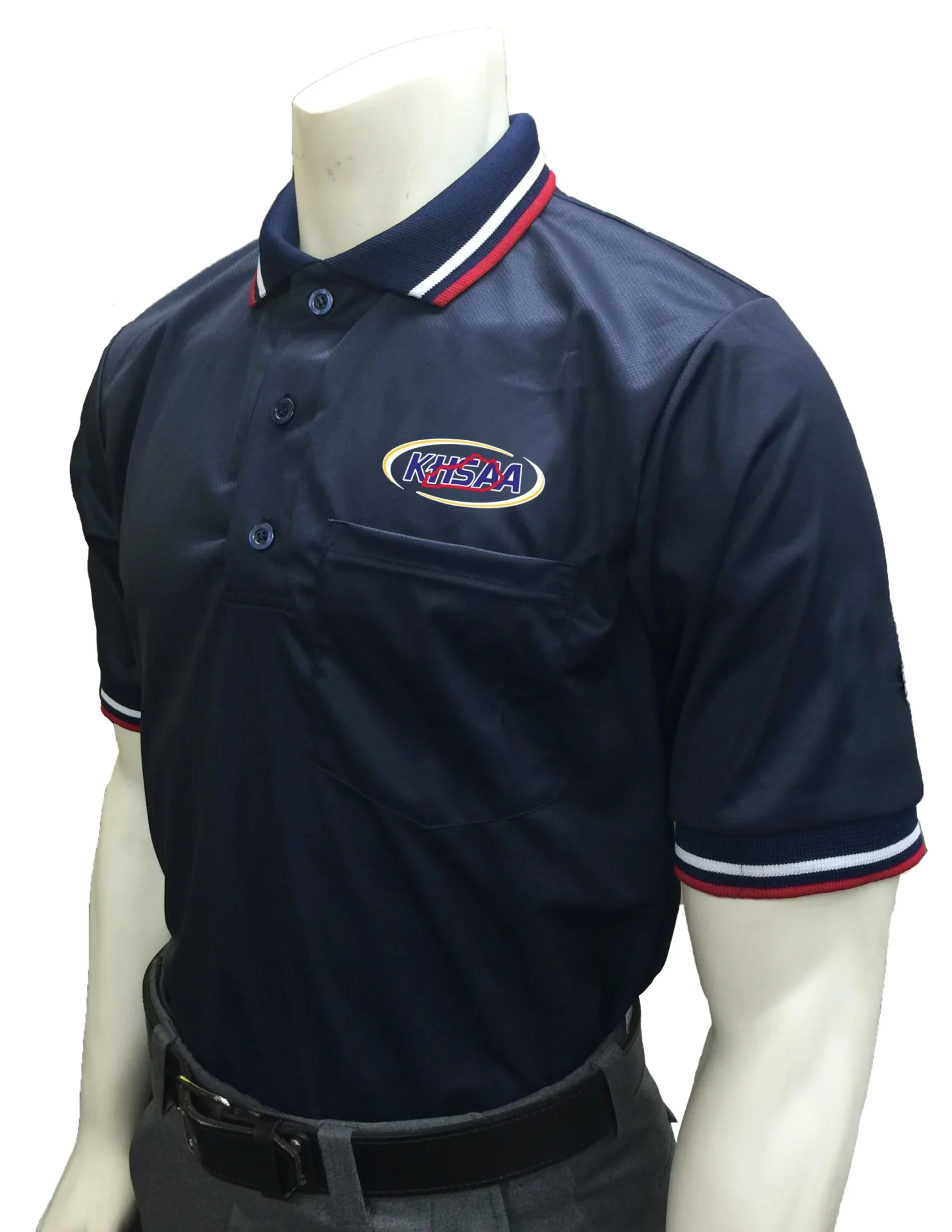 A referee shirt with the name of the team on it.
