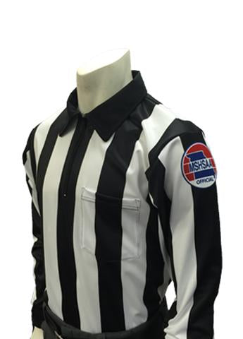 A referee shirt with the logo of the american football league.