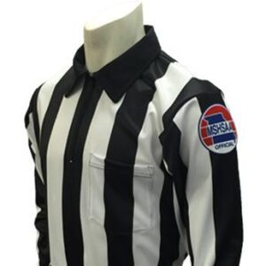 A referee shirt with the official logo on it.