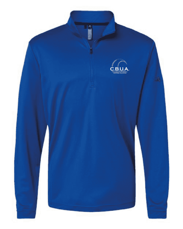 A blue long sleeve shirt with the logo of chula.