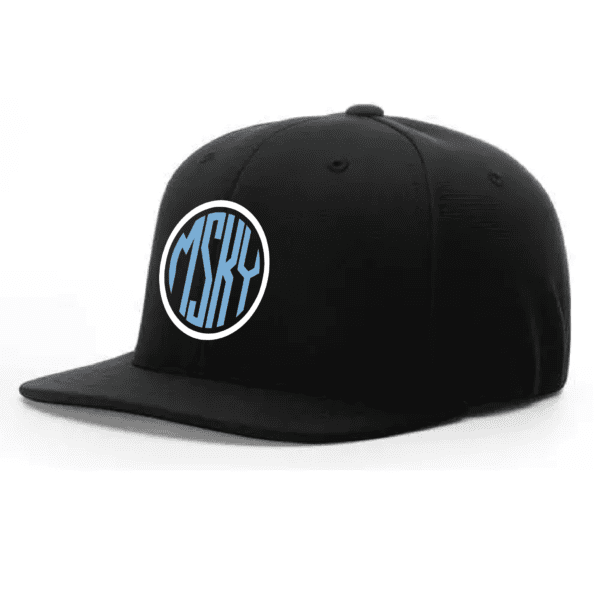 Richardson Umpire Surge 2" - 6 Stitch Fitted - Black- MSKY Logo