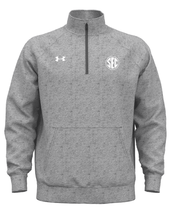 SEC Under Armour Men's Rival Fleece Quarter-Zip