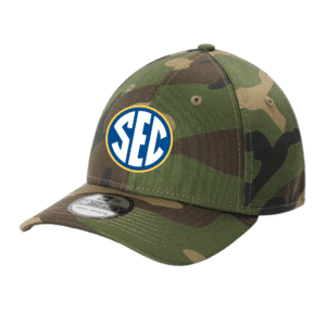 SEC New Era® - Structured Stretch Cotton Camouflage Cap