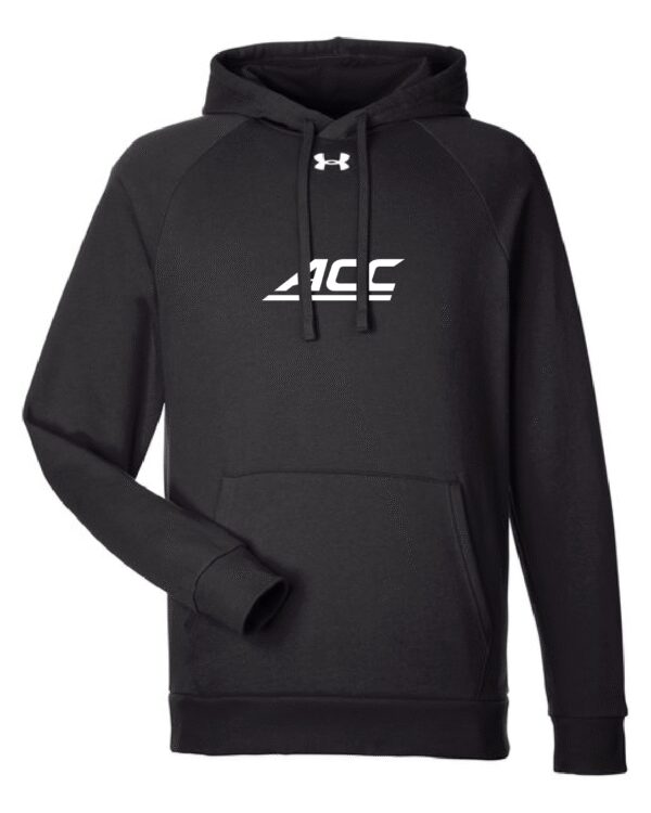 ACC Under Armour Men's Rival Fleece Hooded Sweatshirt - Image 2