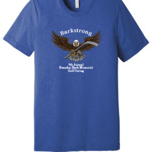 BarkStrong 2025 Golf Scramble Bella + Canvas Tri-Blend