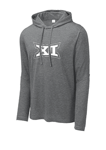 Big 12 Sport-Tek ® PosiCharge ® Tri-Blend Wicking Long Sleeve Lightweight Hoodie
