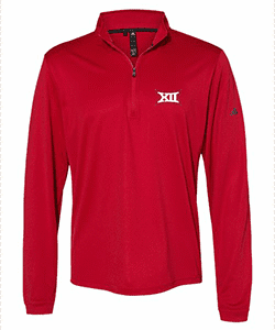 Big 12 Adidas Lightweight Quarter-Zip Pullover