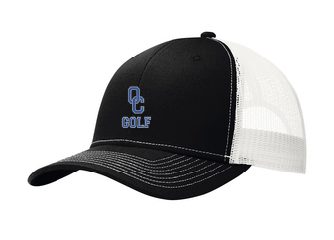 OC Golf Trucker Cap White Logo - Image 3