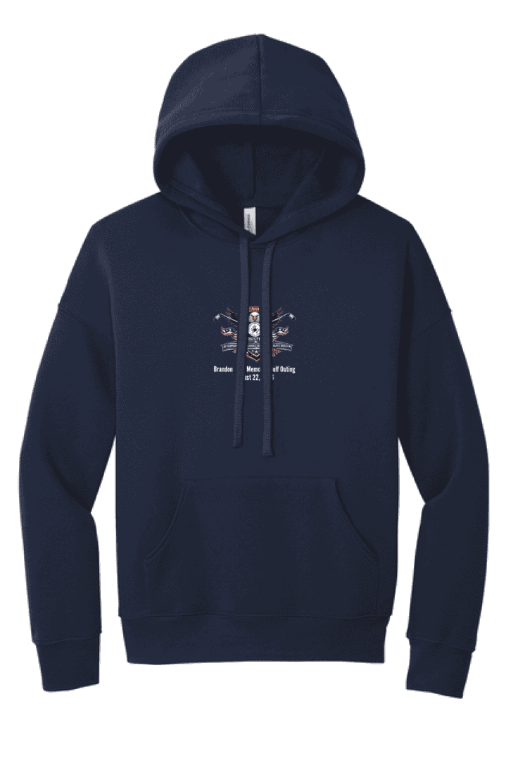 BarkStrong 10 Year Anniversary Golf Scramble BELLA+CANVAS® Unisex Sponge Fleece Hoodie - Image 4