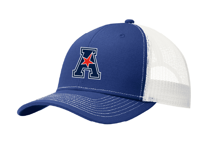 AAC 2 Snapback Trucker Cap White Logo - Image 3