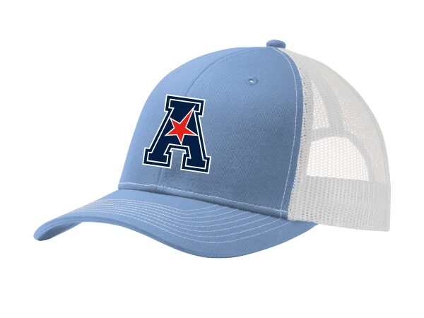 AAC 2 Snapback Trucker Cap White Logo - Image 2