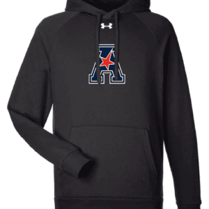 AAC 2 Under Armour Men's Rival Fleece Hooded Sweatshirt