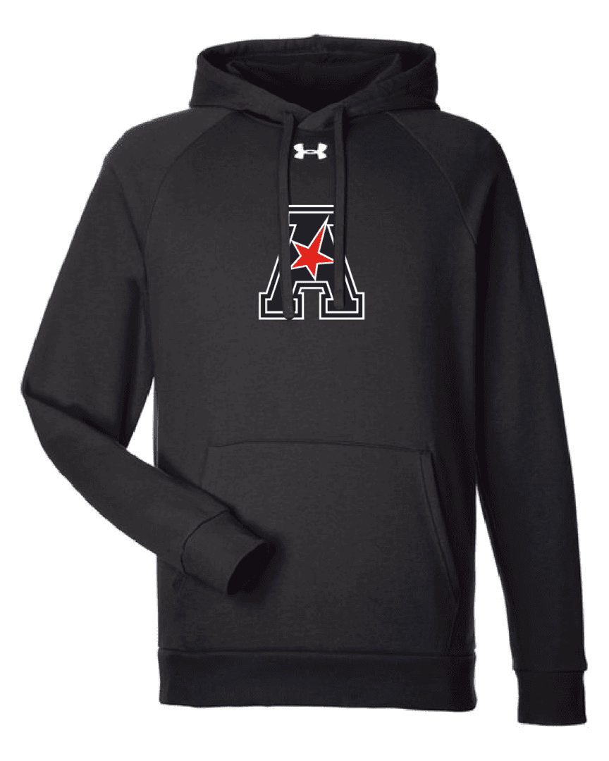 AAC 2 Under Armour Men's Rival Fleece Hooded Sweatshirt
