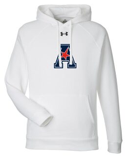 AAC 2 Under Armour Men's Rival Fleece Hooded Sweatshirt - Image 5