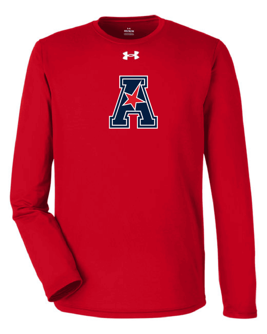 AAC 2 Under Armour Team Tech Long-Sleeve T-Shirt - Image 3