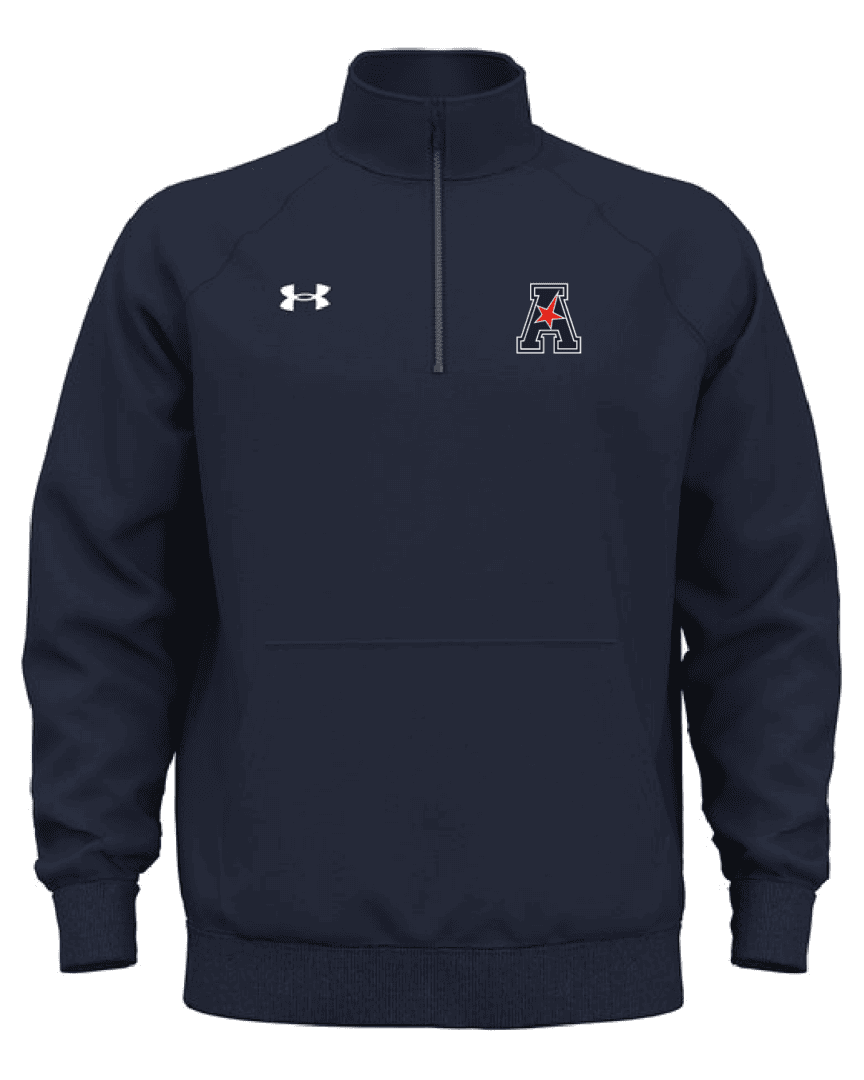 AAC 2 Under Armour Men's Rival Fleece Quarter-Zip - Image 4
