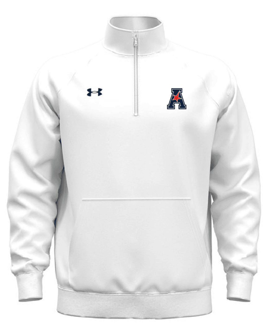 AAC 2 Under Armour Men's Rival Fleece Quarter-Zip - Image 2