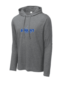 Summit 1 Sport-Tek ® PosiCharge ® Tri-Blend Wicking Long Sleeve Lightweight Hoodie