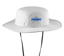 Summit 1 Port Authority® Outdoor Wide-Brim Hat Plain Logo - Image 3