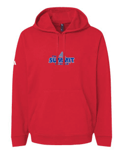 Summit 1 Adidas Fleece Hooded Sweatshirt - Image 3