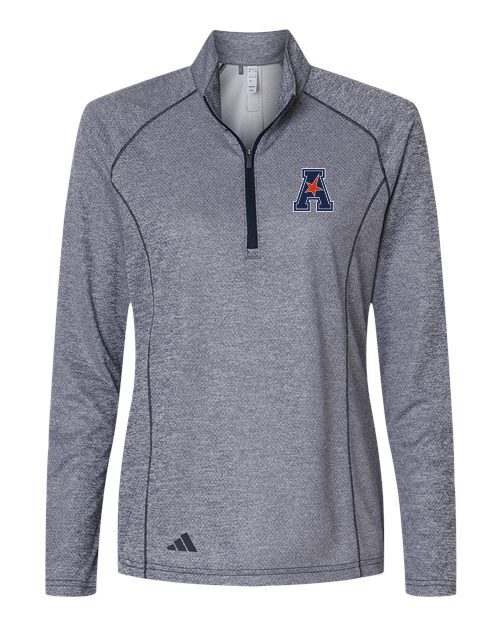 AAC Adidas Women's Space Dyed Quarter-Zip Pullover - Image 3