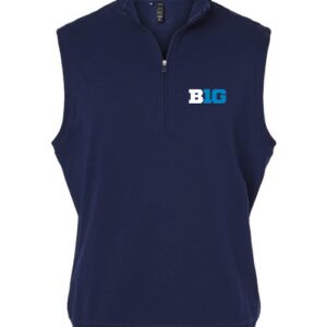 Big 10 Adidas Club Quarter-Zip Vest