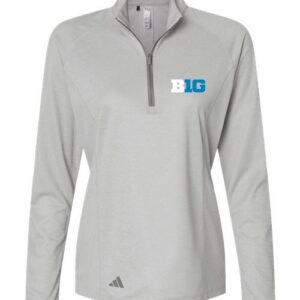 Big 10 Adidas Women's Space Dyed Quarter-Zip Pullover