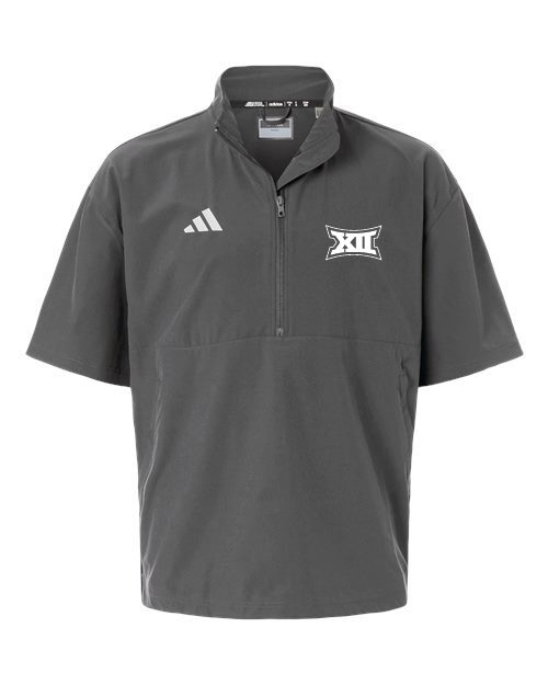 Big 12 Adidas Short Sleeve Quarter-Zip Pullover - Image 2