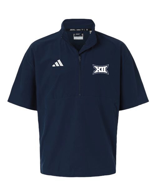 Big 12 Adidas Short Sleeve Quarter-Zip Pullover - Image 3