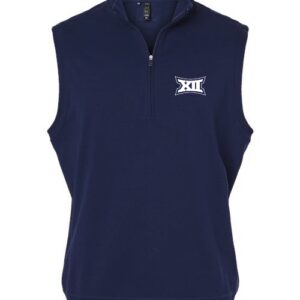 Big 12 Adidas Club Quarter-Zip Vest