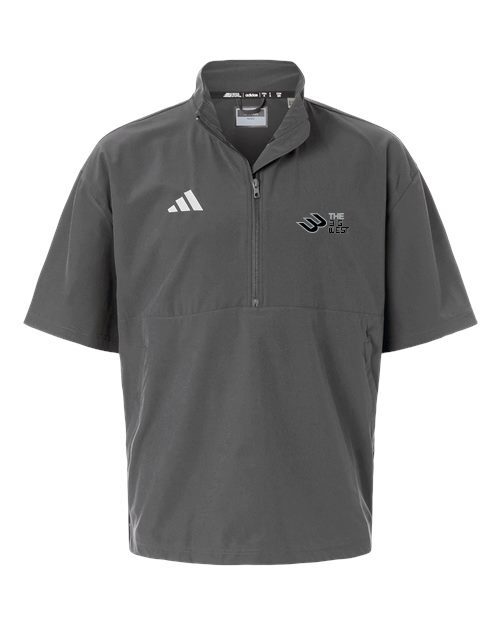 Big West Adidas Short Sleeve Quarter-Zip Pullover - Image 2