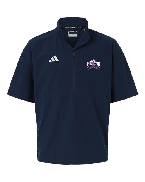 Mountain West Adidas Short Sleeve Quarter-Zip Pullover - Image 3