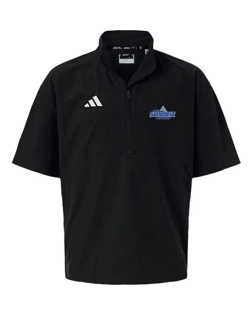 Summit League Adidas Short Sleeve Quarter-Zip Pullover - Image 2