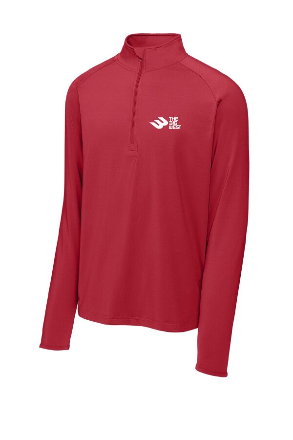 Big West 1 Sport-Tek Sport-Wick Stretch 1/4-Zip Pullover - Image 2