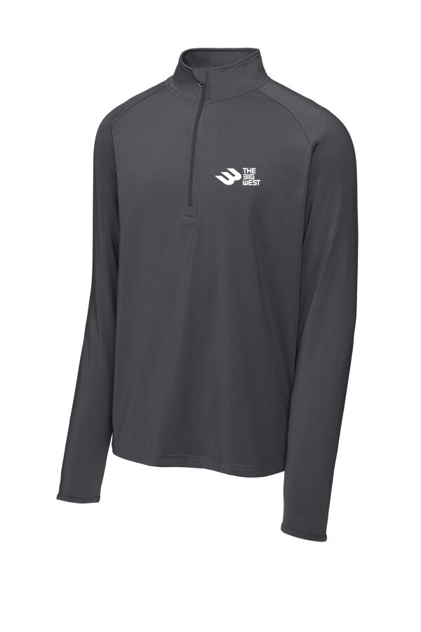 Big West 1 Sport-Tek Sport-Wick Stretch 1/4-Zip Pullover - Image 3