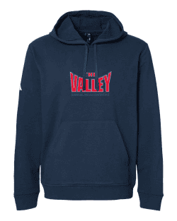 Missouri Valley 1 Adidas Fleece Hooded Sweatshirt - Image 2