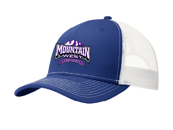 Mountain West 2 Snapback Trucker Cap White Logo - Image 4