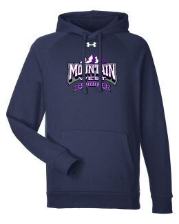 Mountain West 2 Under Armour Men's Rival Fleece Hooded Sweatshirt - Image 2