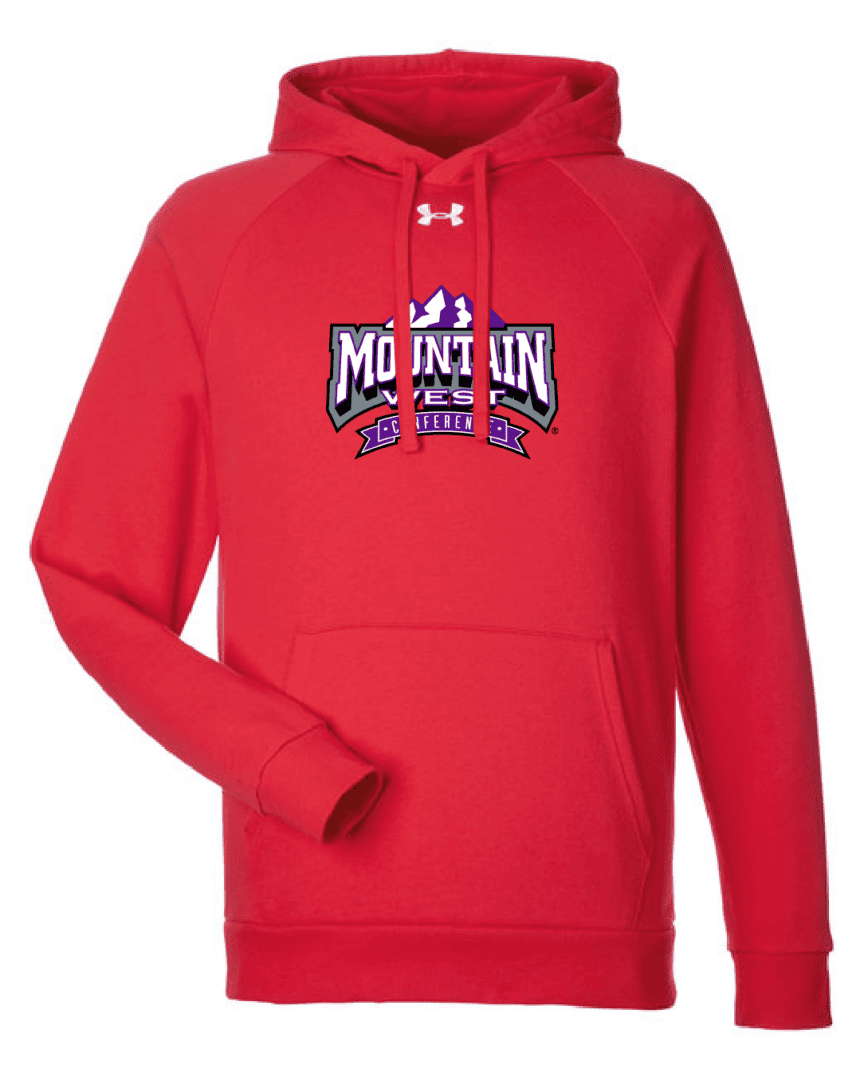 Mountain West 2 Under Armour Men's Rival Fleece Hooded Sweatshirt - Image 3