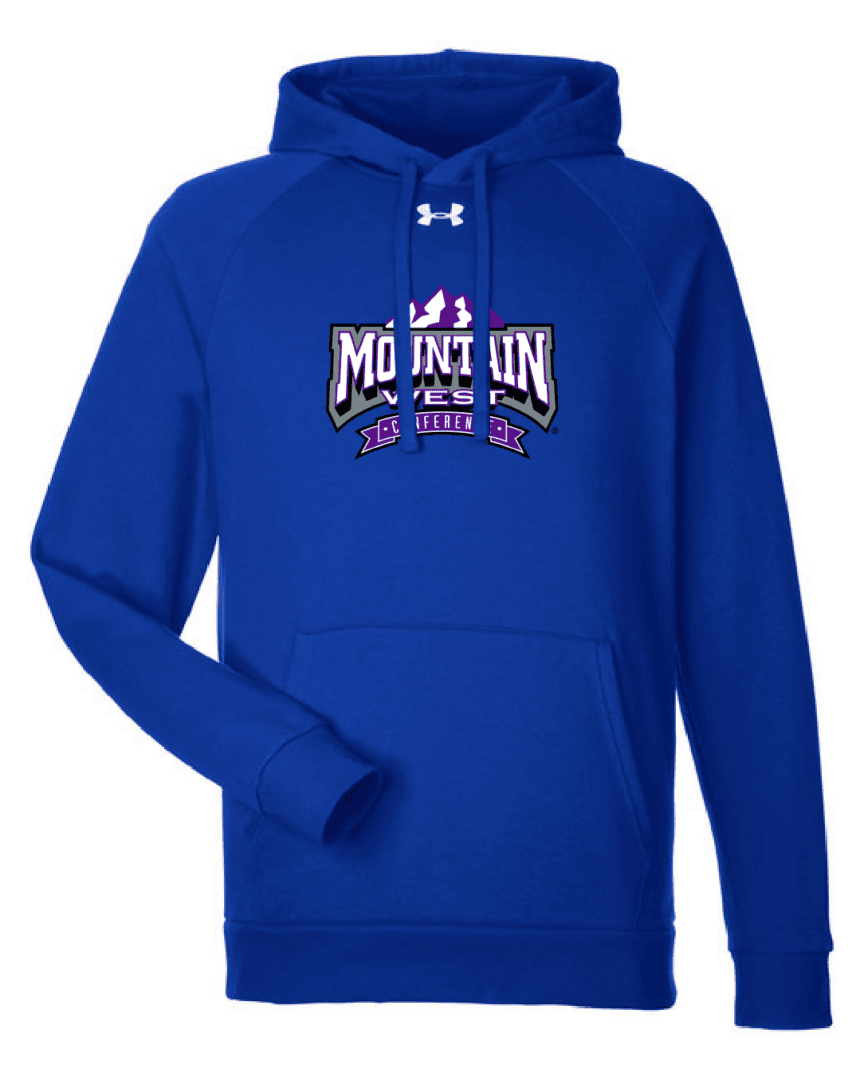 Mountain West 2 Under Armour Men's Rival Fleece Hooded Sweatshirt - Image 4