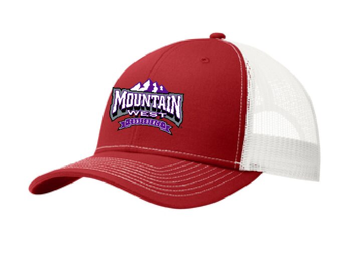 Mountain West 2 Snapback Trucker Cap White Logo - Image 2